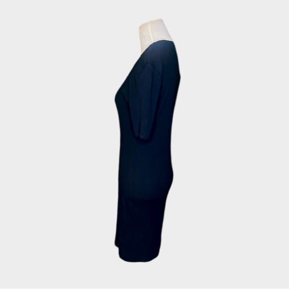 NWOT John Elliott Cotton Ribbed Black Mini Dress - Sz Small - Picture 5 of 9